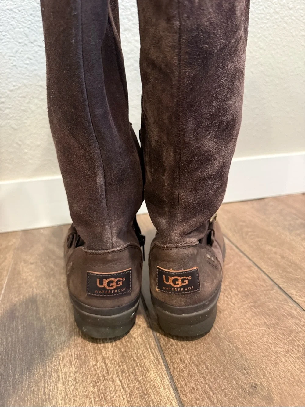 Ugg Australia Thomsen Stout‎ Brown Waterproof Boots Size 6